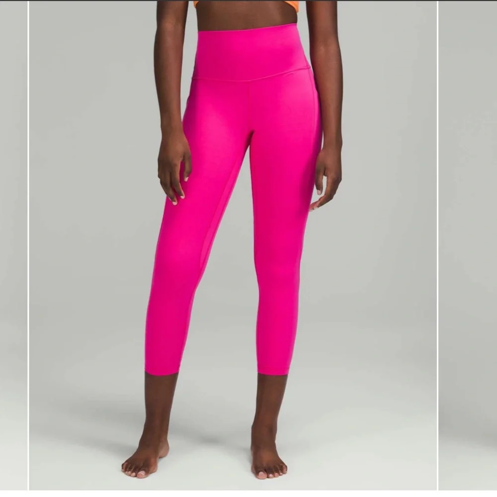NWT lululemon align 25” with pockets sonic pink